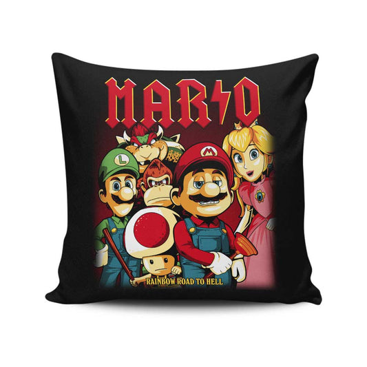 Rainbow to Hell - Throw Pillow