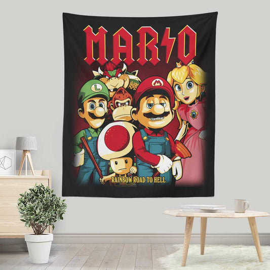 Rainbow to Hell - Wall Tapestry