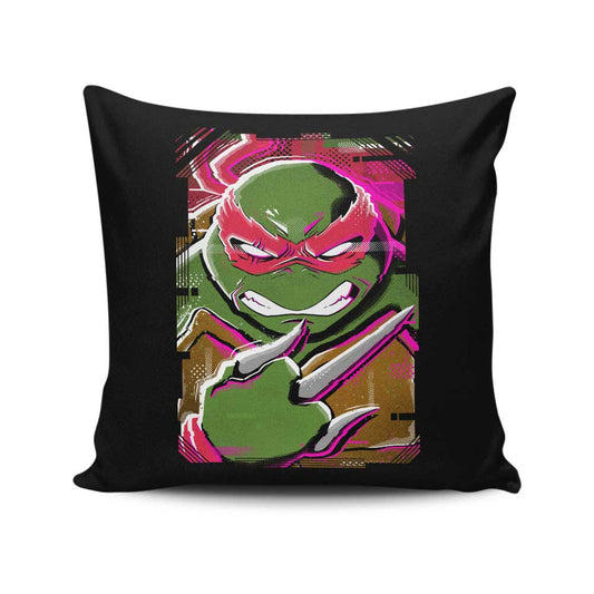 Raphael Glitch - Throw Pillow