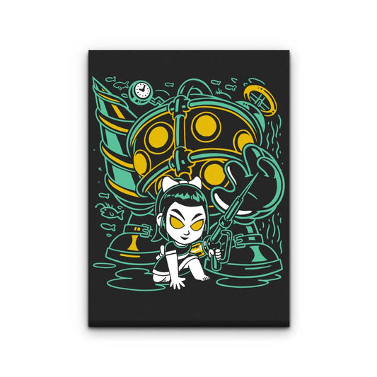 Rapture Darkness - Canvas Print