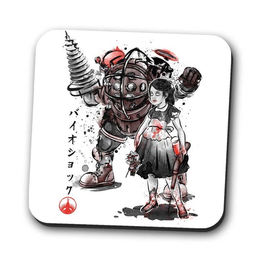 Rapture Sumi-e - Coasters