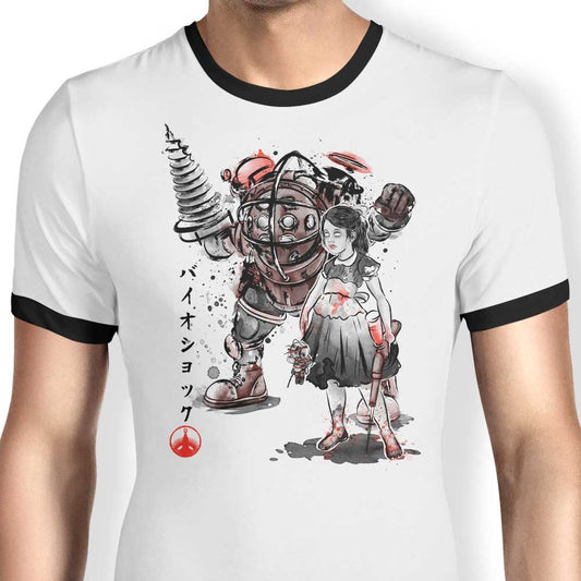 Rapture Sumi-e - Ringer T-Shirt