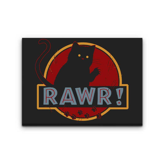 Rawr - Canvas Print