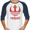 Rebel Classic - 3/4 Sleeve Raglan T-Shirt
