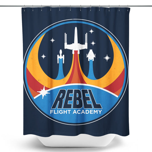 Rebel Flight Academy - Shower Curtain