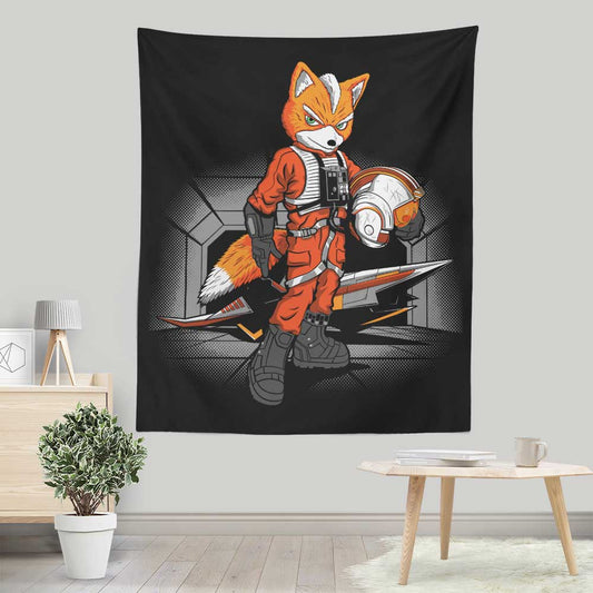 Rebel Fox - Wall Tapestry