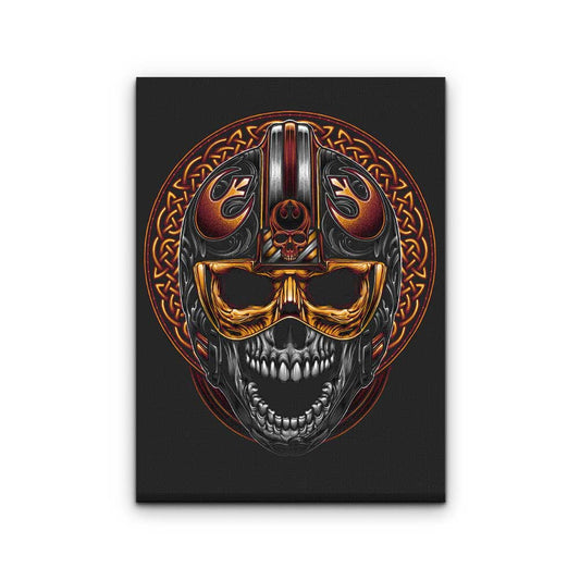 Rebel Skull - Canvas Print