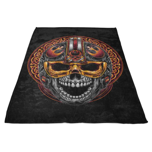 Rebel Skull - Fleece Blanket