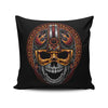 Rebel Skull - Throw Pillow
