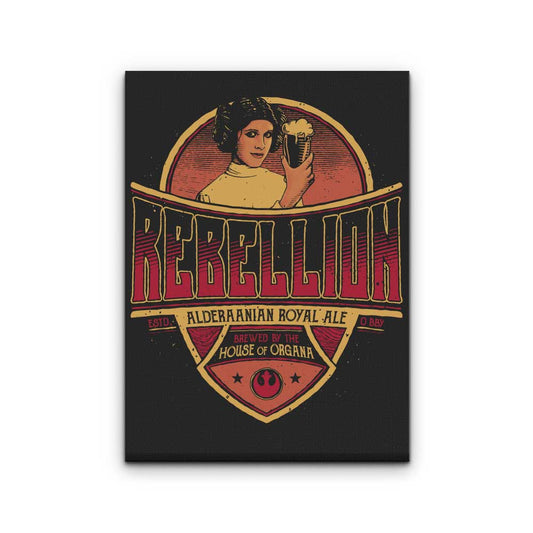 Rebellion Ale - Canvas Print