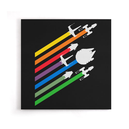 Rebellious Streaks - Canvas Print