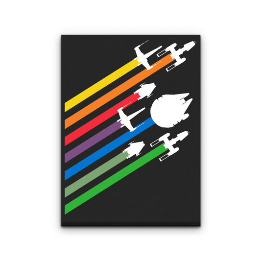 Rebellious Streaks - Canvas Print