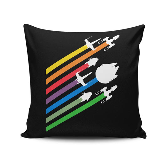 Rebellious Streaks - Throw Pillow