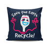 Recycle - Throw Pillow