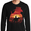Red Dead Sunset - Long Sleeve T-Shirt
