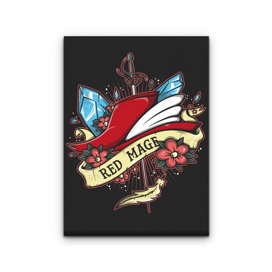 Red Magical Arts - Canvas Print