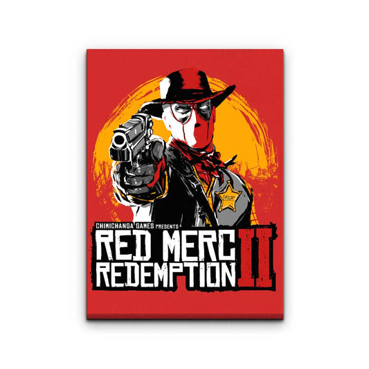 Red Merc Redemption - Canvas Print