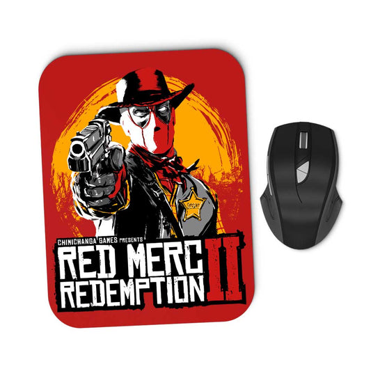 Red Merc Redemption - Mousepad