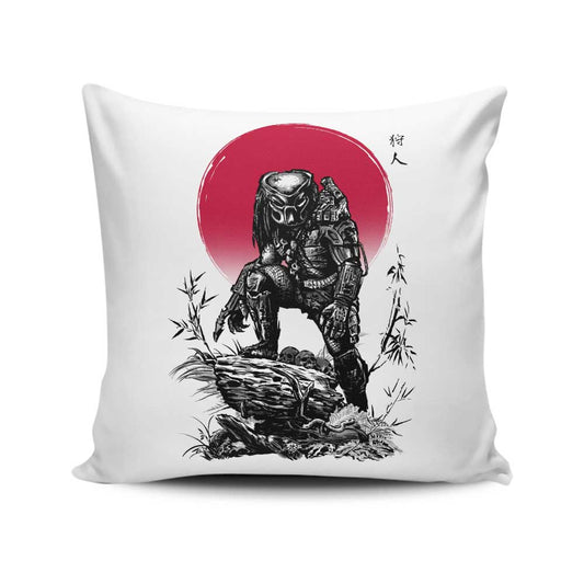Red Sun Hunter - Throw Pillow