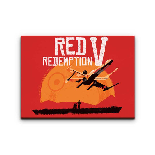 Red V Redemption - Canvas Print