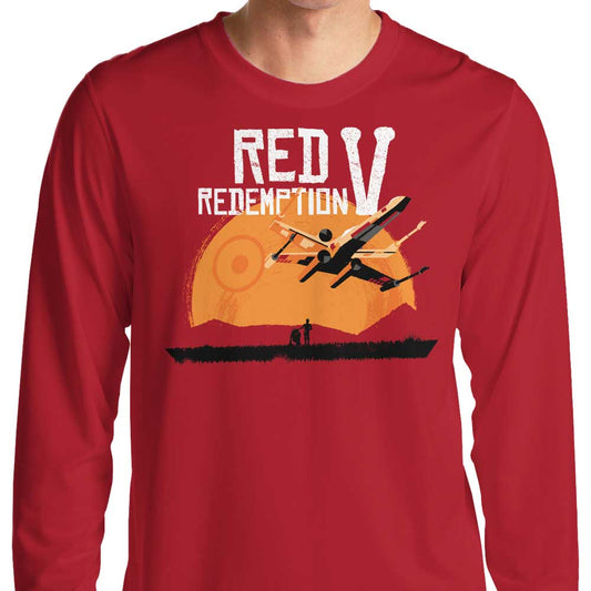 Red V Redemption - Long Sleeve T-Shirt