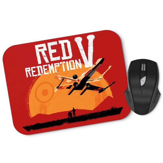 Red V Redemption - Mousepad