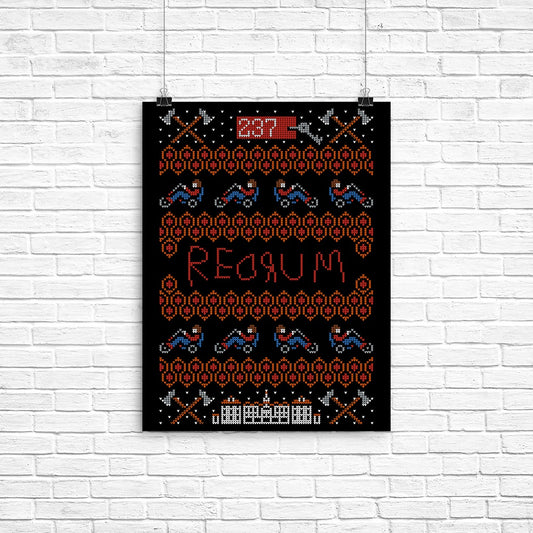 Redrum Christmas - Poster