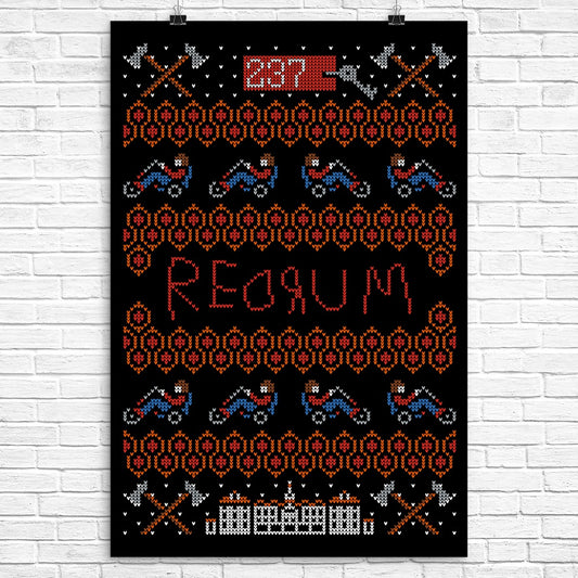 Redrum Christmas - Poster