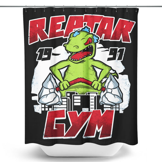 Reptar Gym - Shower Curtain