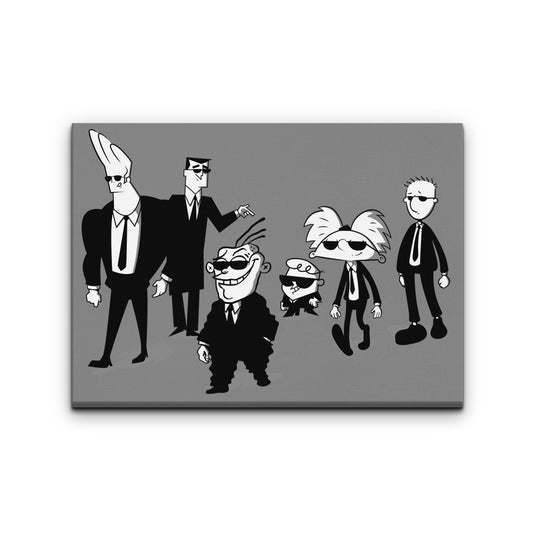 Reservoir Cartoons - Canvas Print
