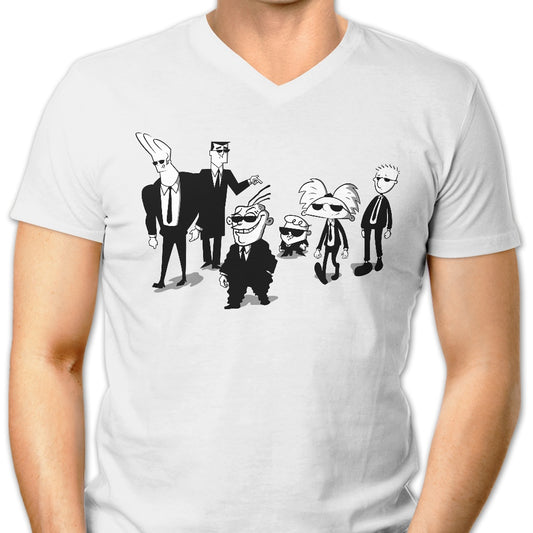 Reservoir Cartoons - Men's V-Neck