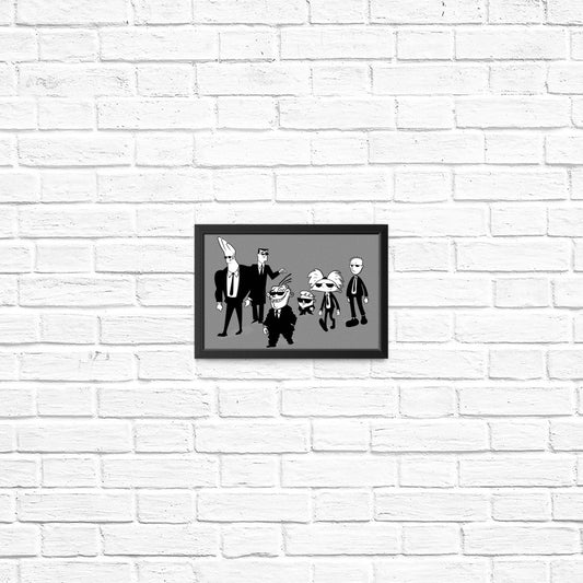 Reservoir Cartoons - Posters & Prints