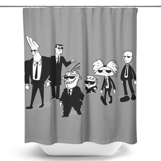 Reservoir Cartoons - Shower Curtain