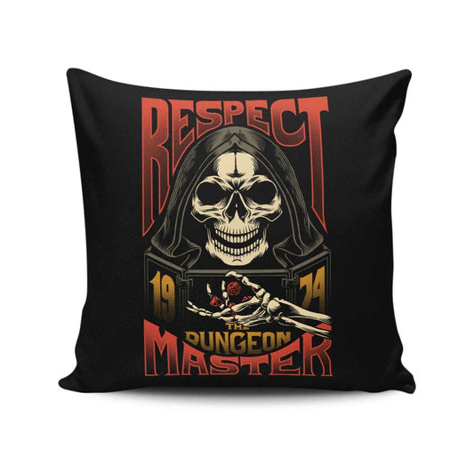 Respect the DM - Throw Pillow