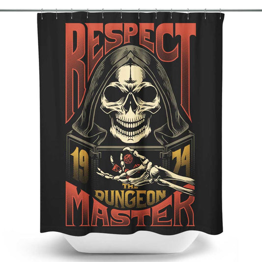 Respect the DM - Shower Curtain