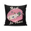 Rest in Peace - Throw Pillow