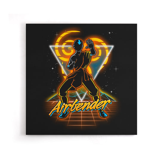 Retro Airbender - Canvas Print