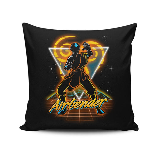 Retro Airbender - Throw Pillow
