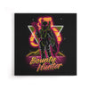 Retro Bounty Hunter - Canvas Print