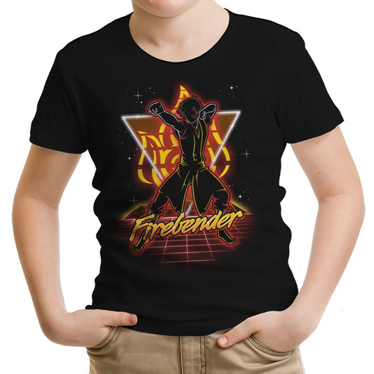 Retro Firebender - Youth Apparel