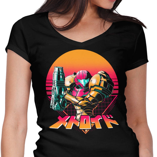 Retro Hunter - Women's V-Neck