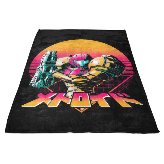 Retro Hunter - Fleece Blanket