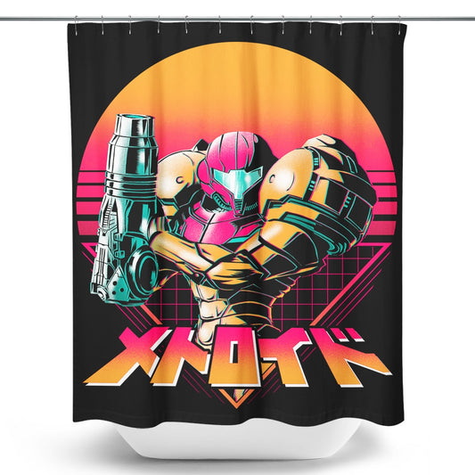 Retro Hunter - Shower Curtain