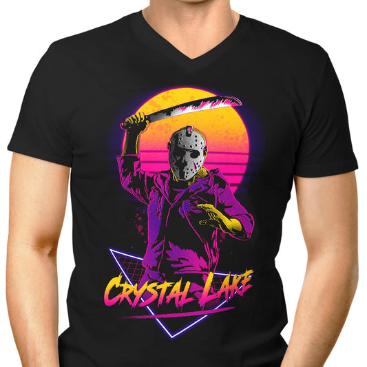 Retro Machete - Men's V-Neck