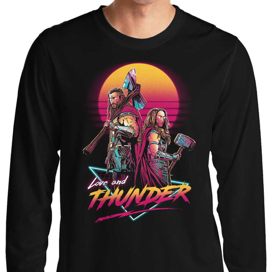 Retro Space Vikings - Long Sleeve T-Shirt
