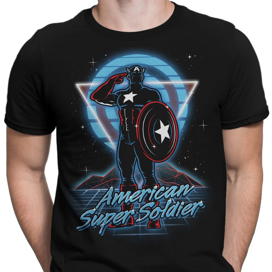 Retro Super Soldier - Men's Apparel
