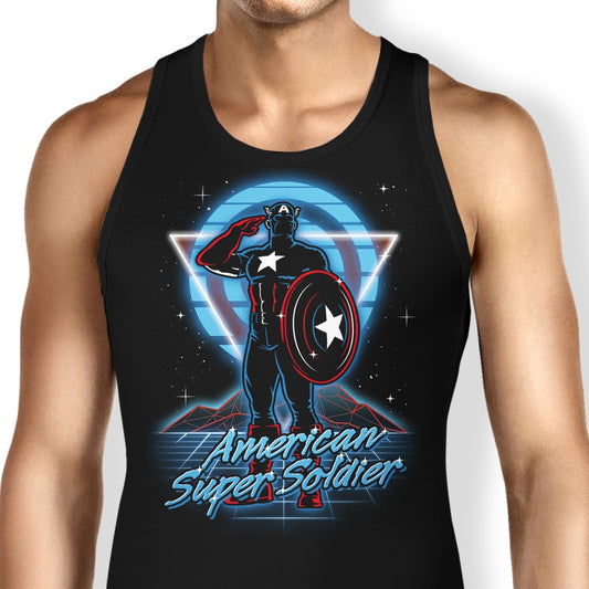 Retro Super Soldier - Tank Top