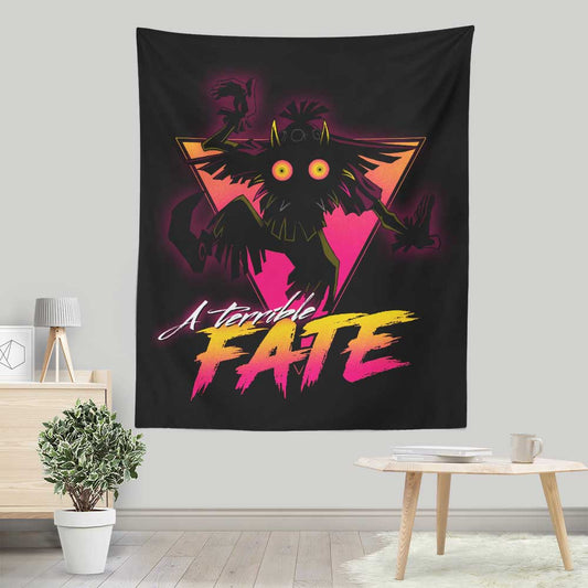 Retro Terrible Fate - Wall Tapestry