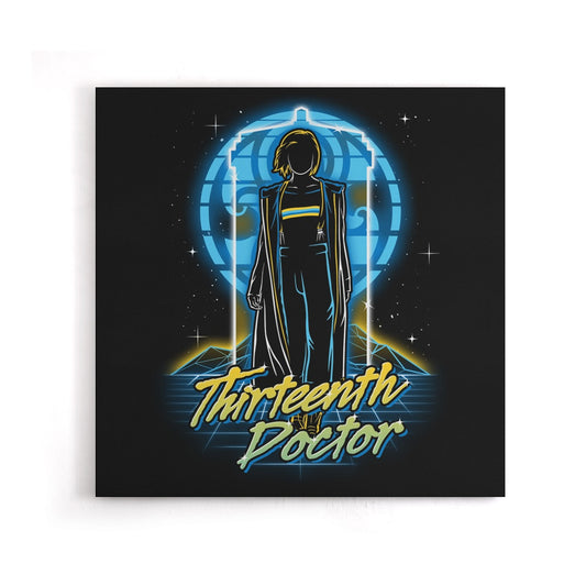 Retro Thirteen - Canvas Print