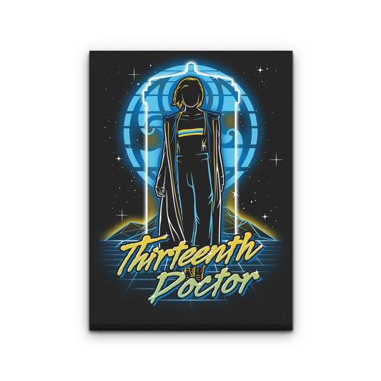 Retro Thirteen - Canvas Print